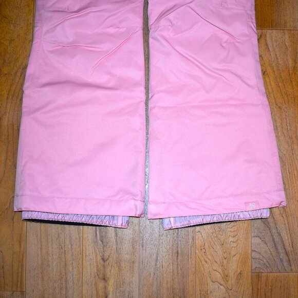 NWT Roxy Girl Pink Backyard Snow Pants Sz 10/M - Picture 3 of 5